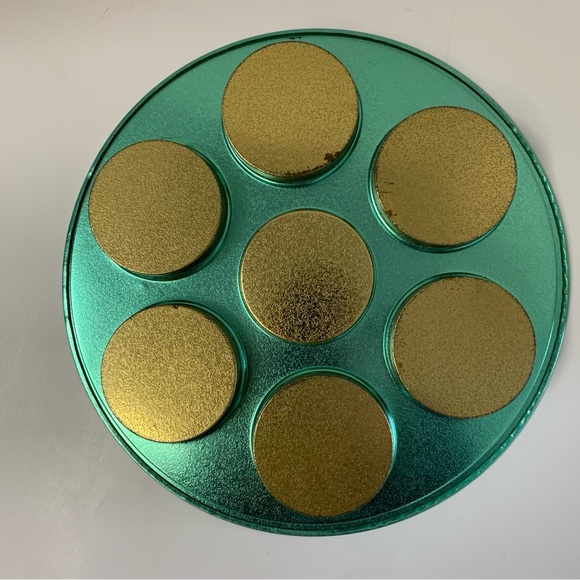 Metal Serving Trays Souvenir State Trays North Dakota & Montana - Picture 11 of 16